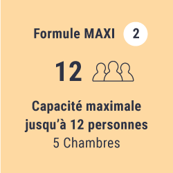 Formule Maxi (jusqu'à 12 personnes)